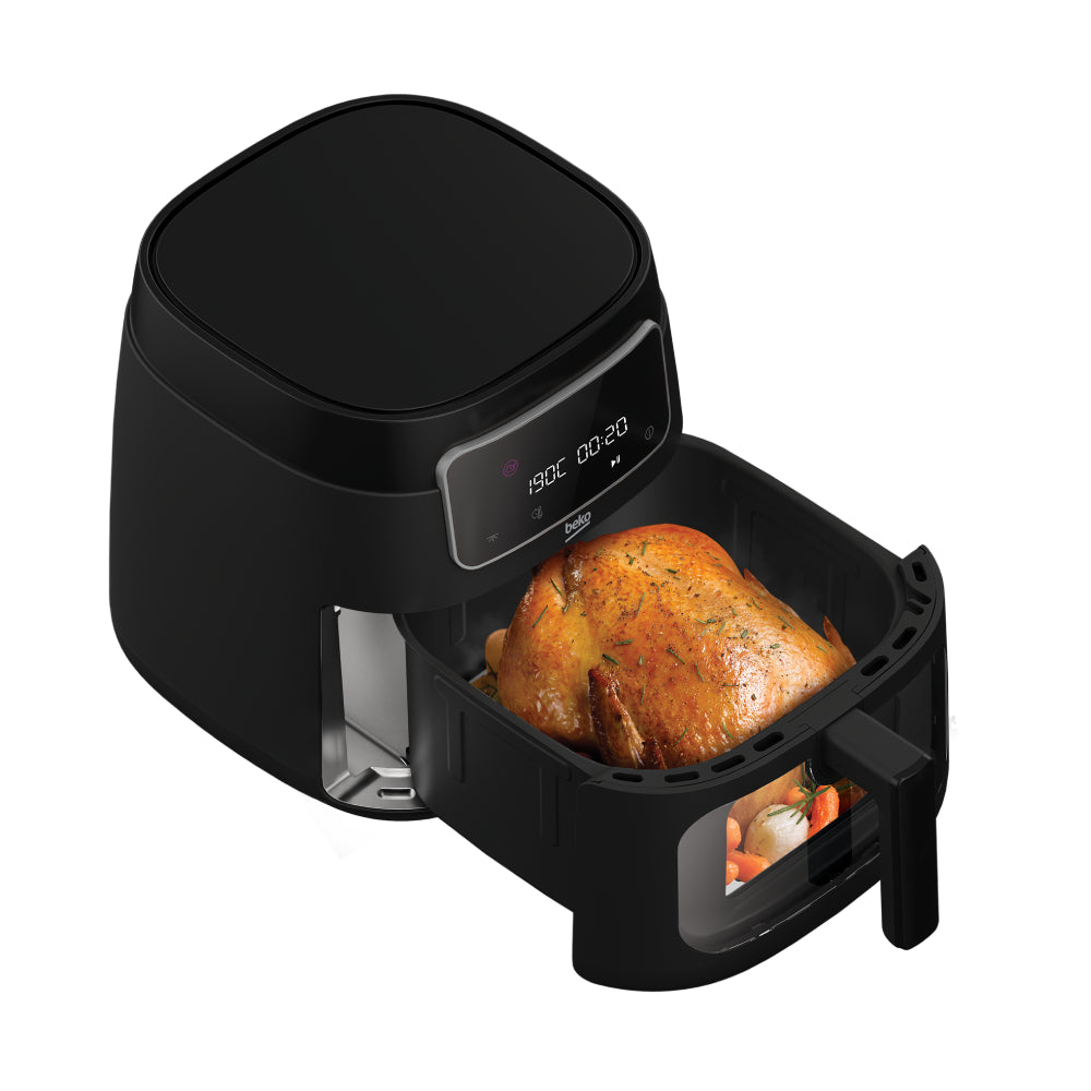 Beko Digital Air Fryer 7.6 Liters 1750 Watt Black FRL 3374 B. Beko Digital Air Fryer 7.6 Liters 1750 Watt Black FRL 3374 B.
